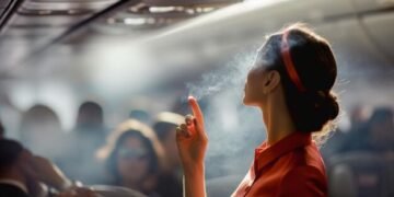 vaping on plane consequences