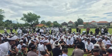 Bali Community Peace Mediation Case: Jimbaran Residents Hold Peaceful Demonstration After Puri Gading Assault
