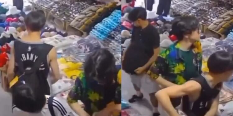 Japanese Tourist Steals in Bali