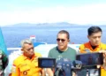 East Nusa Tenggara Governor Melkiades Laka Lena provided a statement after directly monitoring the search for Valencia's coach and his two children in the waters off Padar Island on Wednesday (December 31, 2025).
