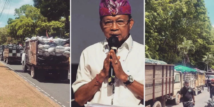 Bali Waste Crisis: Governor's Office Besieged by 2,000 Tons of Trash in Dramatic Protest