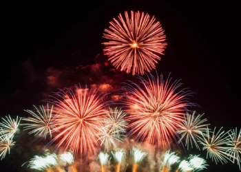 Fireworks Bali New Year