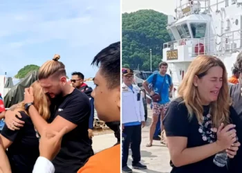 Wife of Missing Valencia Coach Recounts Moments of Terror as Komodo Ferry Sank