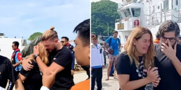 Wife of Missing Valencia Coach Recounts Moments of Terror as Komodo Ferry Sank