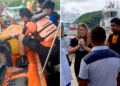 Photo of the discovery of Fernando's daughter's body by Labuan Bajo fishermen (Doc: Detik)
