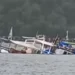 Photo of the Anjani ship sinking while parked near the Pink Port in Labuan Bajo, December 29, 2025 (Doc: Detik)
