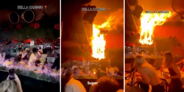 Video of Bella Canggu Fire: When Flames Rise and Phones Keep Recording