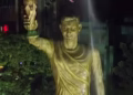 Messi statue in India
