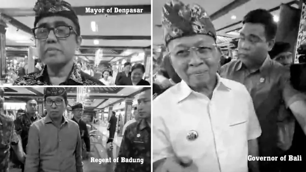 Bali Leaders Forge Agreement on Landfill Closure, Vowing "No More Extensions" After February 2026 1 Photo Collage of Regional Leaders in Bali, Mayor of Denpasar, Regent of Badung and Governor of Bali By Hey Bali