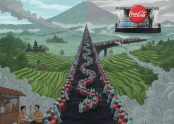 Recycle Me Coca-Cola in Bali