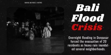 Flooding Hits Denpasar Early Dec. 14, Forcing Evacuation of 20 Residents