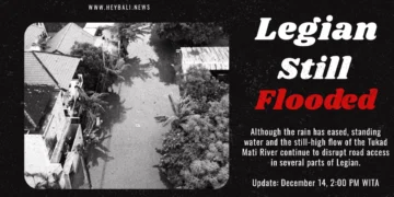 Update: Floodwaters Ease in Legian, but River Levels Remain High (14/12)