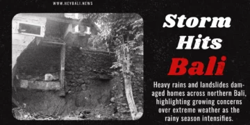 Bali Weather Extreme: Heavy Rains Damage Homes in Northern Bali as Storm Threat Looms