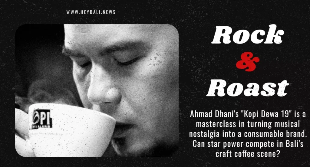 The Legend’s Brew: How Indonesia’s Rock Icon Ahmad Dhani is Turning Nostalgia into Coffee Gold