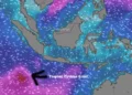 Tropical Cyclone Grant Forms in Indian Ocean, Prompts Caution for Southern Indonesian Waters