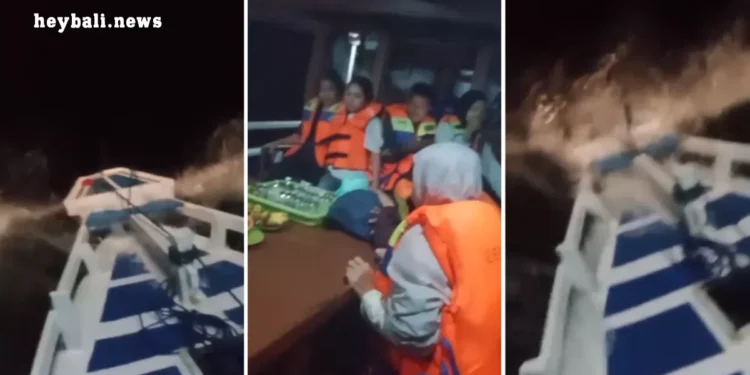 Screenshot of Video December 26, 2025 night bad weather in Labuan Bajo