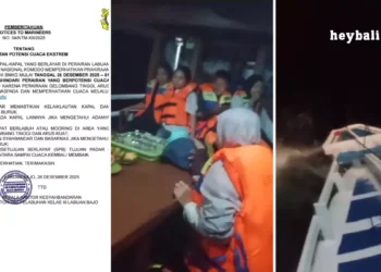 VIDEO: Harbormaster's Urgent Broadcast Halts Tours to Komodo as Dangerous Swell Hits