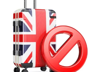 Illustration of UK Travel Warning