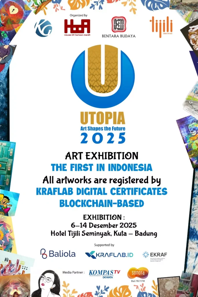 Utopia 2025 Art Exhibition Brings Hope and Reflection to Bali’s Year-End Cultural Scene 37 Utopia 2025 Art Exhibition - Poster