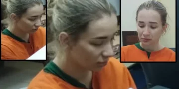 The perpetrator of crystal methamphetamine smuggling from Ukraine is named Kateryna Vakarova, 21 years old.