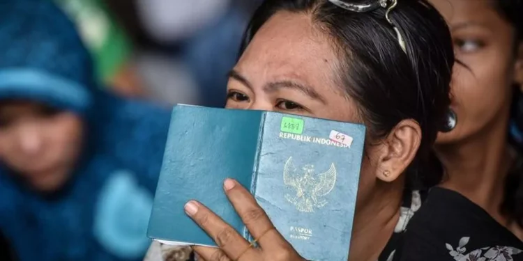 Illustration of Indonesian migrant workers (PMI).