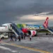 Illustration Photo of Air Asia Indonesia Aircraft