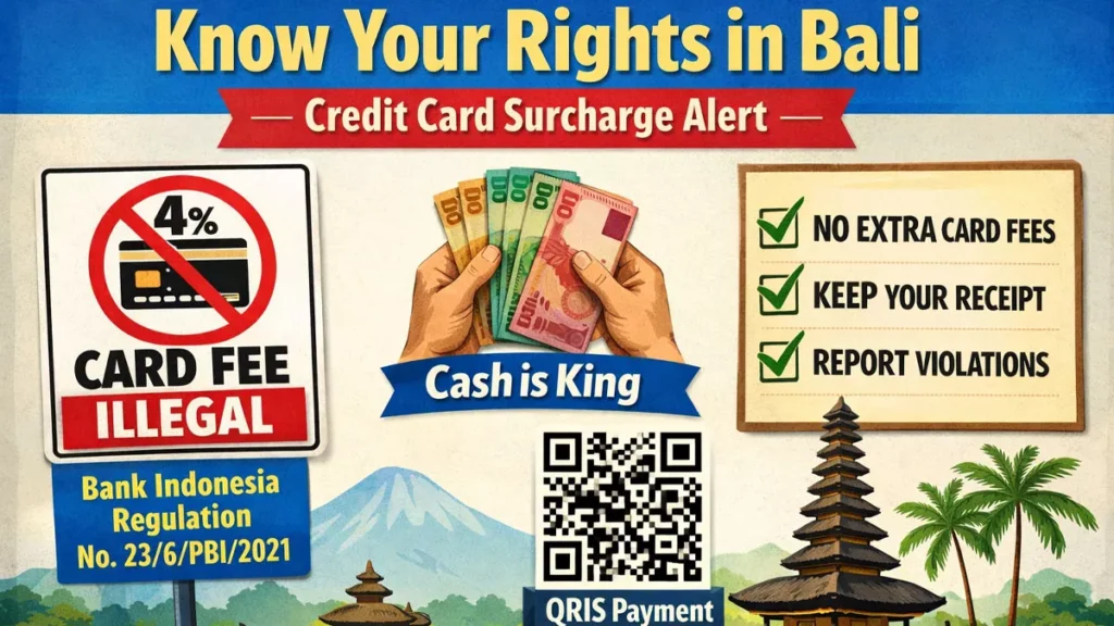 Know Your Rights: Are Credit Card Surcharges Legal in Bali? 38 Infographic about Know Your Rights: Are Credit Card Surcharges Legal in Bali? Created by Ai