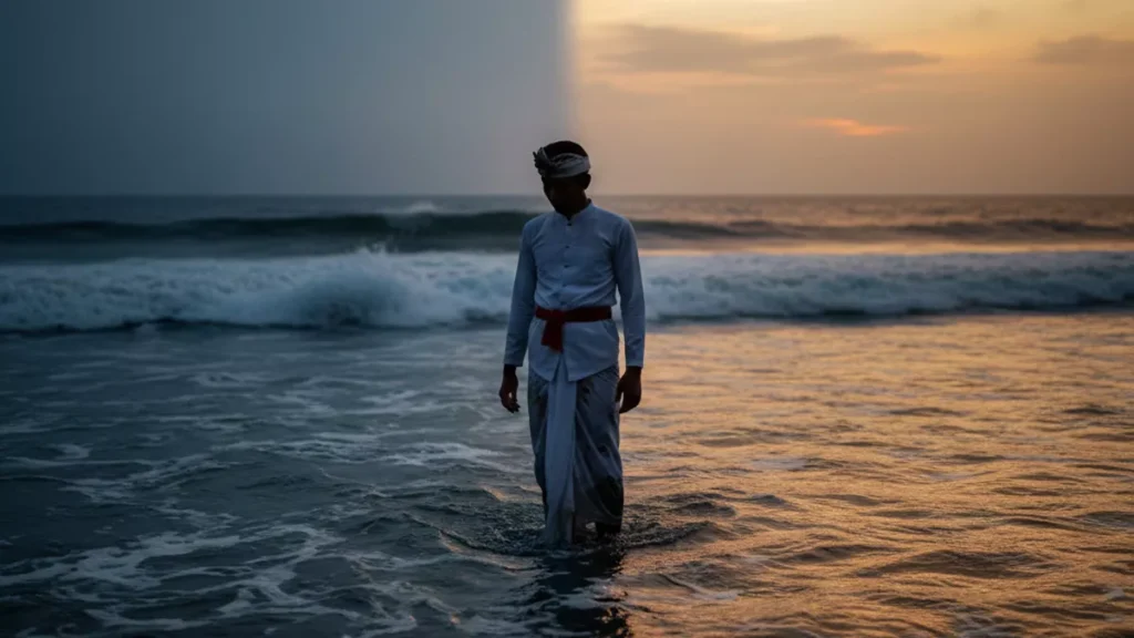 Illustration Photo of a Balinese Man