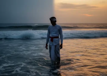 Illustration Photo of a Balinese Man