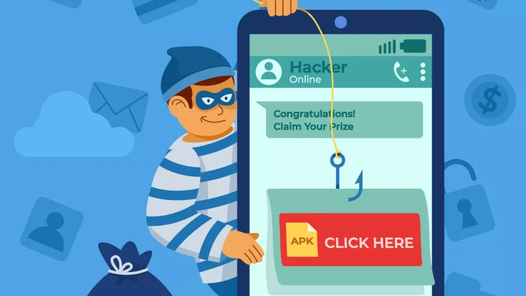 The ‘SMS Blaster’ Threat: How a Portable Device Can Empty Your Bank Account in Minutes 1 Illustration of Phishing on Mobile Phone (Hey Bali / Latto)