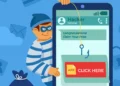 The ‘SMS Blaster’ Threat: How a Portable Device Can Empty Your Bank Account in Minutes 49 Illustration of Phishing on Mobile Phone (Hey Bali / Latto)