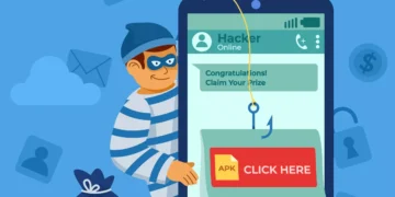 The ‘SMS Blaster’ Threat: How a Portable Device Can Empty Your Bank Account in Minutes 9 Illustration of Phishing on Mobile Phone (Hey Bali / Latto)