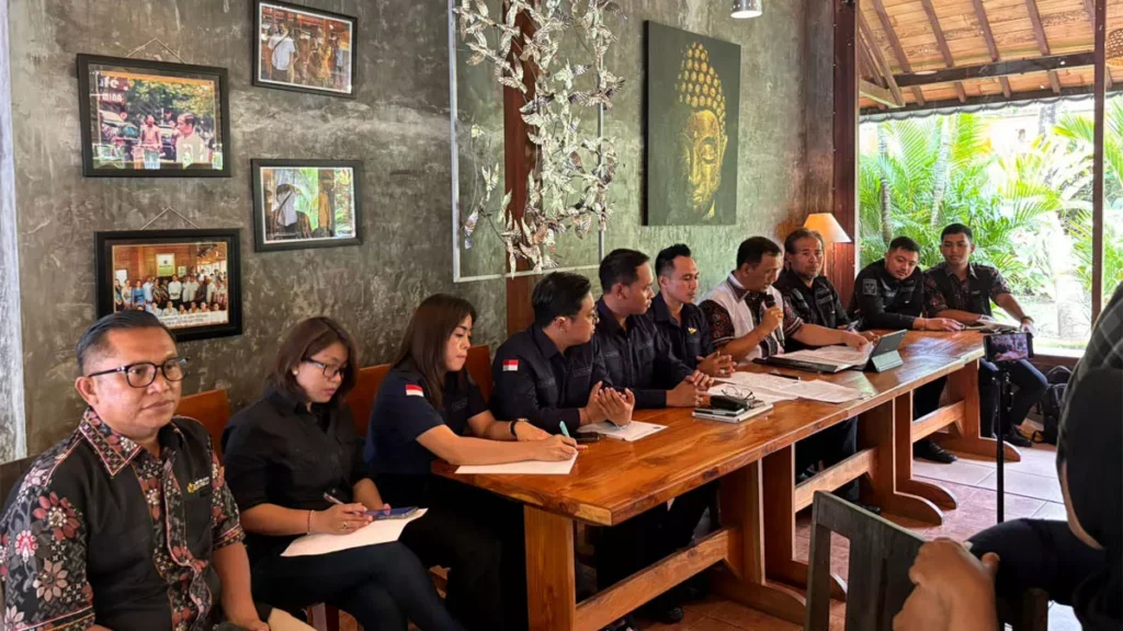 Photo of the Press Conference of the Legal Team for the Head of the Bali Land Area in Denpasar, January 22, 2026, (Doc: Hey Bali)