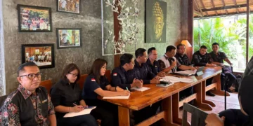Photo of the Press Conference of the Legal Team for the Head of the Bali Land Area in Denpasar, January 22, 2026, (Doc: Hey Bali)