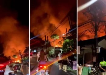 Foto Kebakaran di Pecatu Uluwatu, 31 Desember 2025