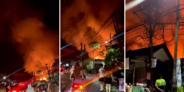 Foto Kebakaran di Pecatu Uluwatu, 31 Desember 2025