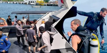 Families of victims of the Pinisi ship sinking depart for the scene of the accident in the Padar Island Strait, Komodo National Park, West Manggarai, East Nusa Tenggara, Thursday (January 1, 2026).