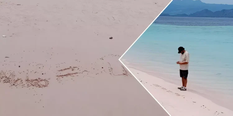 In a Quiet Act of Grief, Family Inscribes Names of Missing Valencia Coach and Children on Komodo’s Pink Sand