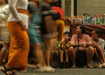 Illustration photo of the atmosphere on Jalan Bali (AHMAD GHANI)