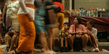 Illustration photo of the atmosphere on Jalan Bali (AHMAD GHANI)