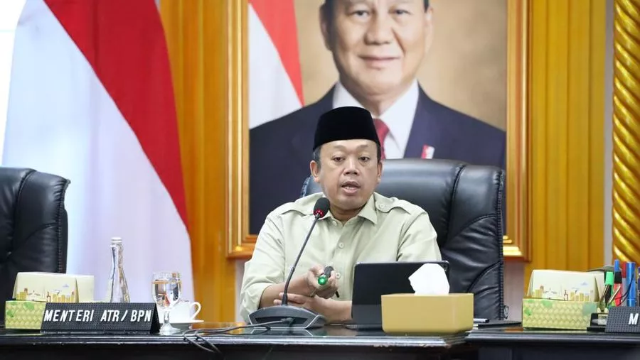 Land at Risk: Indonesia's 'Spatial Emergency' and What it Means for Bali's Future 38 Photo: Minister of Agrarian Affairs and Spatial Planning/Head of the National Land Agency (BPN), Nusron Wahid. (Documentation from the Ministry of Agrarian Affairs and Spatial Planning/BPN)