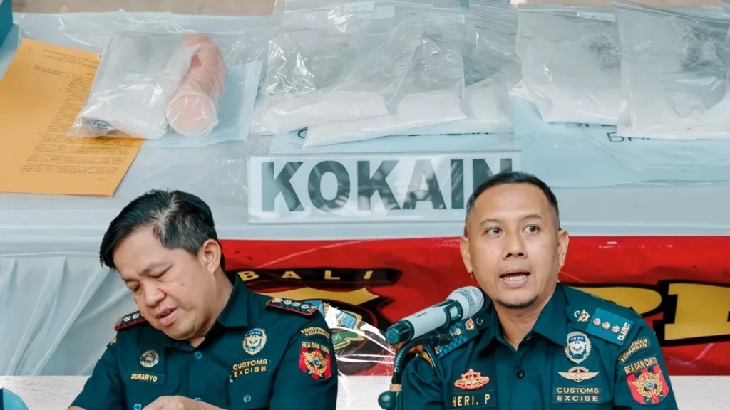 Facing 16 Years in Bali: Peruvian Single Mother Seeks Priest Before Drug Smuggling Verdict 38 Press release photo from customs authorities during the arrest of Natalia Sofia Baca Cordova, a 42-year-old in Bali, August 21, 2025 (Doc: Ngurah Rai Immigration)