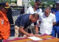 Representatives of the victims' families signed the minutes of the closing of the search operation for victims of the sinking of the KM Putri Sakinah in Labuan Bajo, West Manggarai, East Nusa Tenggara, Friday (January 9, 2026).