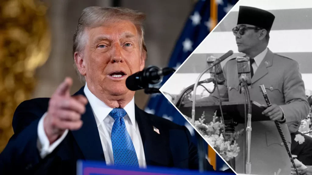 A Historical Parallel: Trump's Gaza Council and Indonesia's Cold War "Alternative UN" 1 soekarno dan trump 69745ced92677