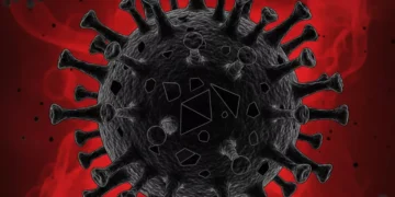 Super Flu Virus Illustration