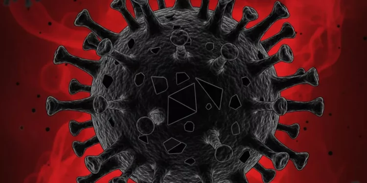 Super Flu Virus Illustration