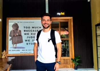 Foto Tamu Australia di Kantor Hey Bali