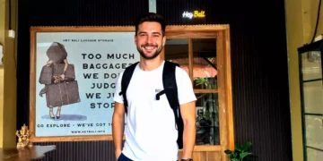 Foto Tamu Australia di Kantor Hey Bali