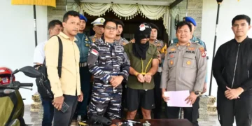 Handover of perpetrators of illegal firearms sales in Bali