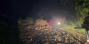 Landslide in the Pupuan Tabanan area, Thursday (15/1/2025)